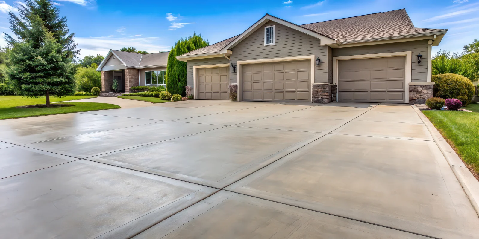 concrete driveways